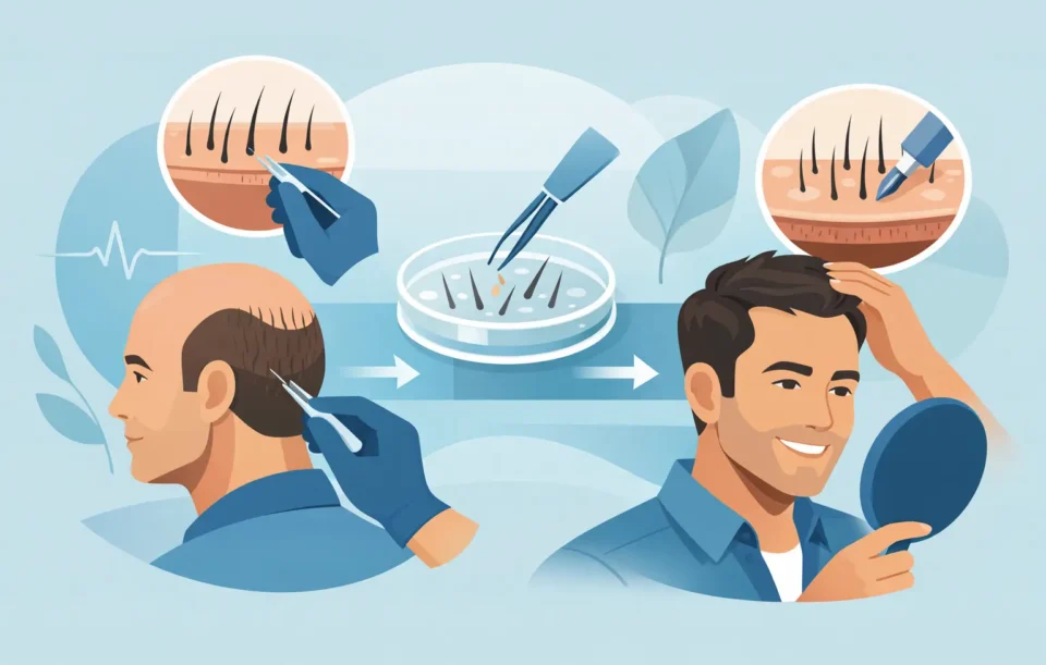 Haartransplantation: Ablauf verständlich erklärt