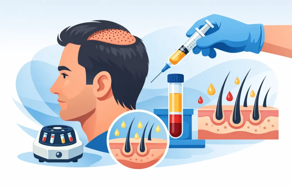 PRF Behandlung nach Haartransplantation sinnvoll?