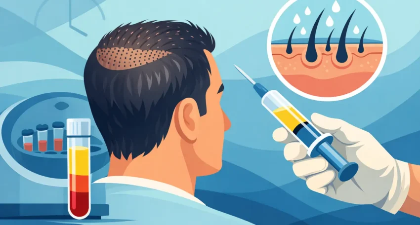 PRP nach Haartransplantation - wann beginnen?