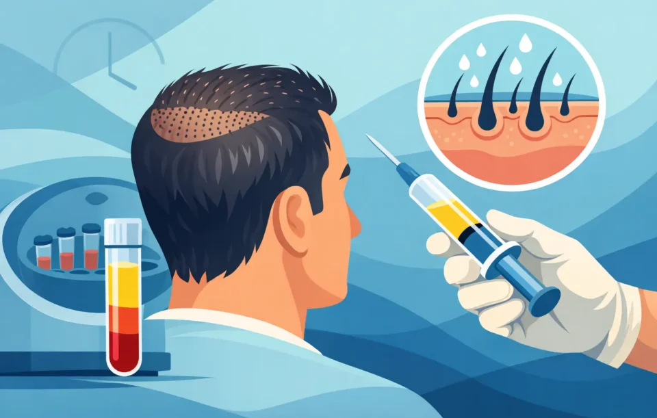 PRP nach Haartransplantation - wann beginnen?
