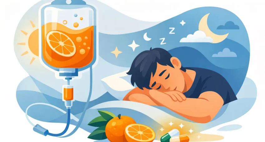 Vitamin-C-Infusion bei Müdigkeit: Wann hilft sie?