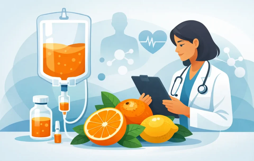 Vitamin C Infusion sinnvoll? Der medizinische Blick