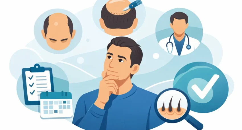 Wann ist Haartransplantation sinnvoll? 7 Kriterien