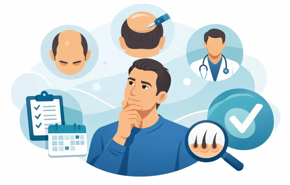 Wann ist Haartransplantation sinnvoll? 7 Kriterien