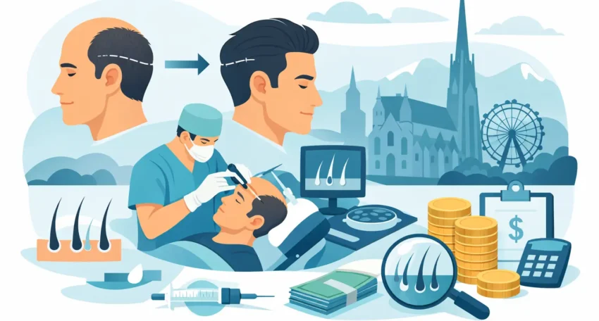 Was kostet eine Haartransplantation in Wien?