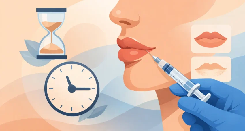 Wie lange hält eine Lippenunterspritzung?